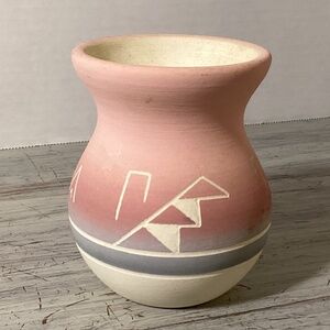Sioux Native American Pottery Vase